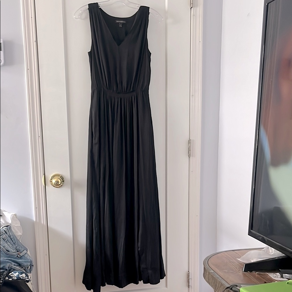 Banana Republic Elegant Black Maxi Dress
